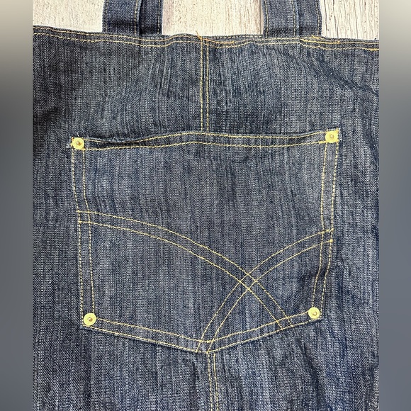 Denim Tote Bag - Picture 2 of 4